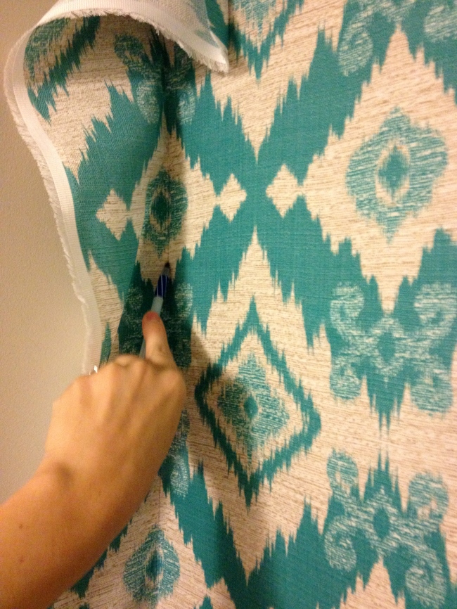 Simply Style Blog - Fabric Wall Coverings Tutorial