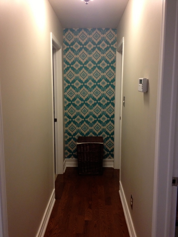 Simply Style Blog - Fabric Wall Covering Tutorial