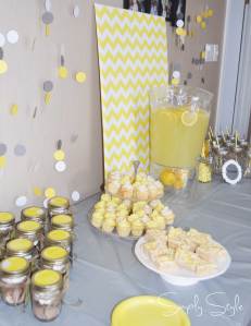 Simply Style - Grey and Yellow Gender Neutral Baby Shower